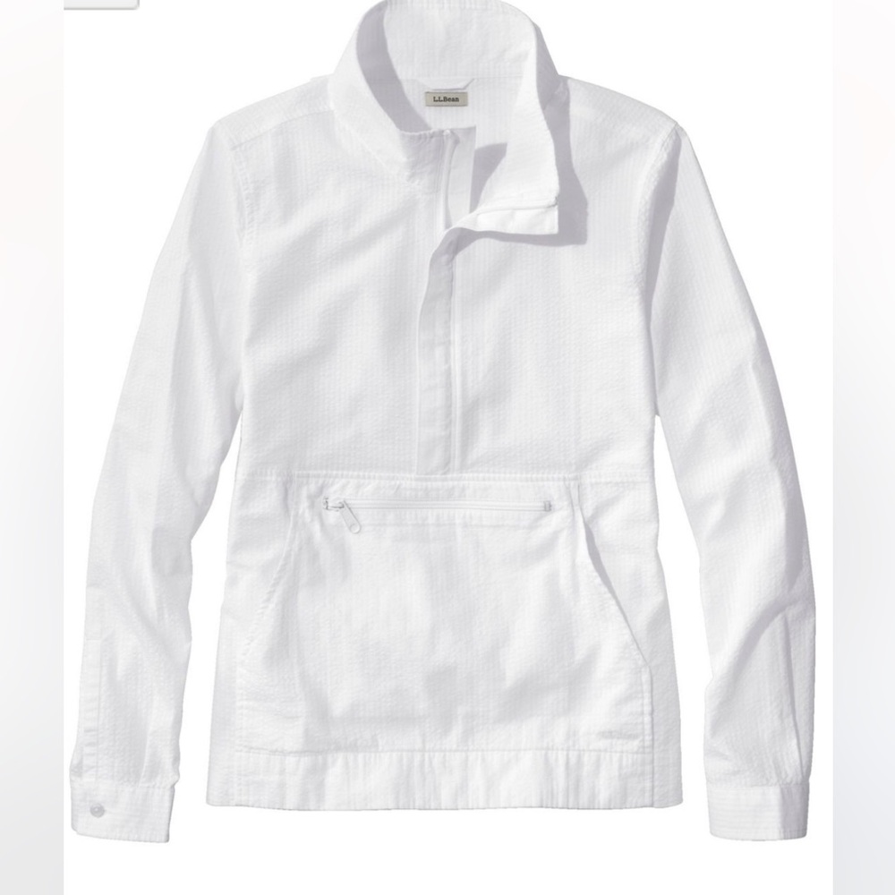 L.L. Bean Vacationland Seersucker Anorak